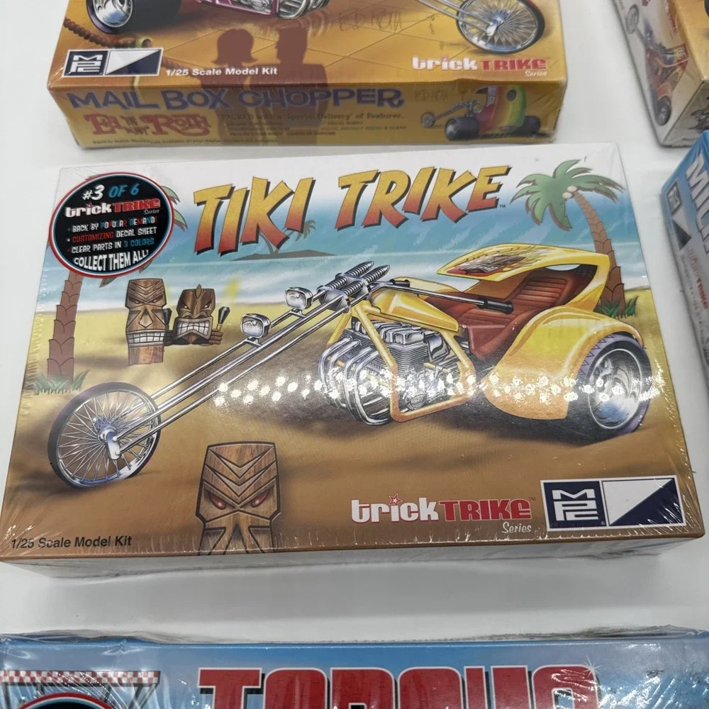 MPC Complete Trick Trike Series #1-6 Sealed - 1/25 Scale Plastic Model Kits